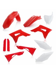 KIT PLÁSTICOS COMPLETO ACERBIS HONDA CR-F 450 2019 - 2020 COR ORIGINAL